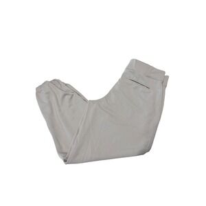 Champro Adult Medium Gray Baseball Pants Elastic Bottom Double Knee Athletic